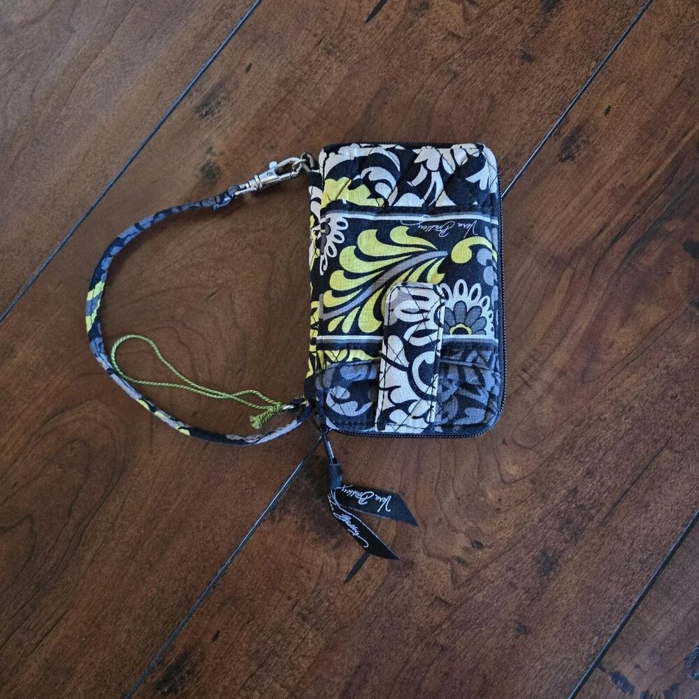 Vera Bradley Wristlet Purse Wallet Baroque Pattern